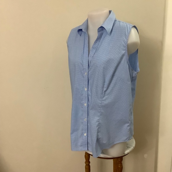 Ralph Lauren Cotton Sleeveless Shirt XL 40ish bust - Picture 3 of 9